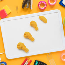 Cute Erasers, Pencil Eraser, Chicken Wings Chicken Legs Eraser Student School Supplies Gifts Chicken Rubber Drawing Small Eraser Office Accessory Fun Back to School Supplies Gifts Party Favor for Kids Adults Students (8 Pcs Set)