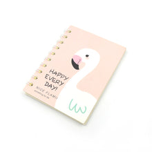 Flamingo journal with 50 pages, durable hardcover, perfect for notes and sketches.