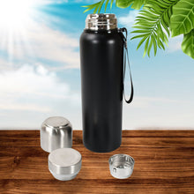 Stainless Steel Water Bottle, Fridge Water Bottle, Stainless Steel Water Bottle Leak Proof, Rust Proof, Cold & Hot Thermos steel Bottle| Leak Proof | Office Bottle | Gym | Home | Kitchen | Hiking | Trekking | Travel Bottle (800ML)