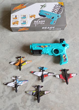 Outdoor airplane gun toy